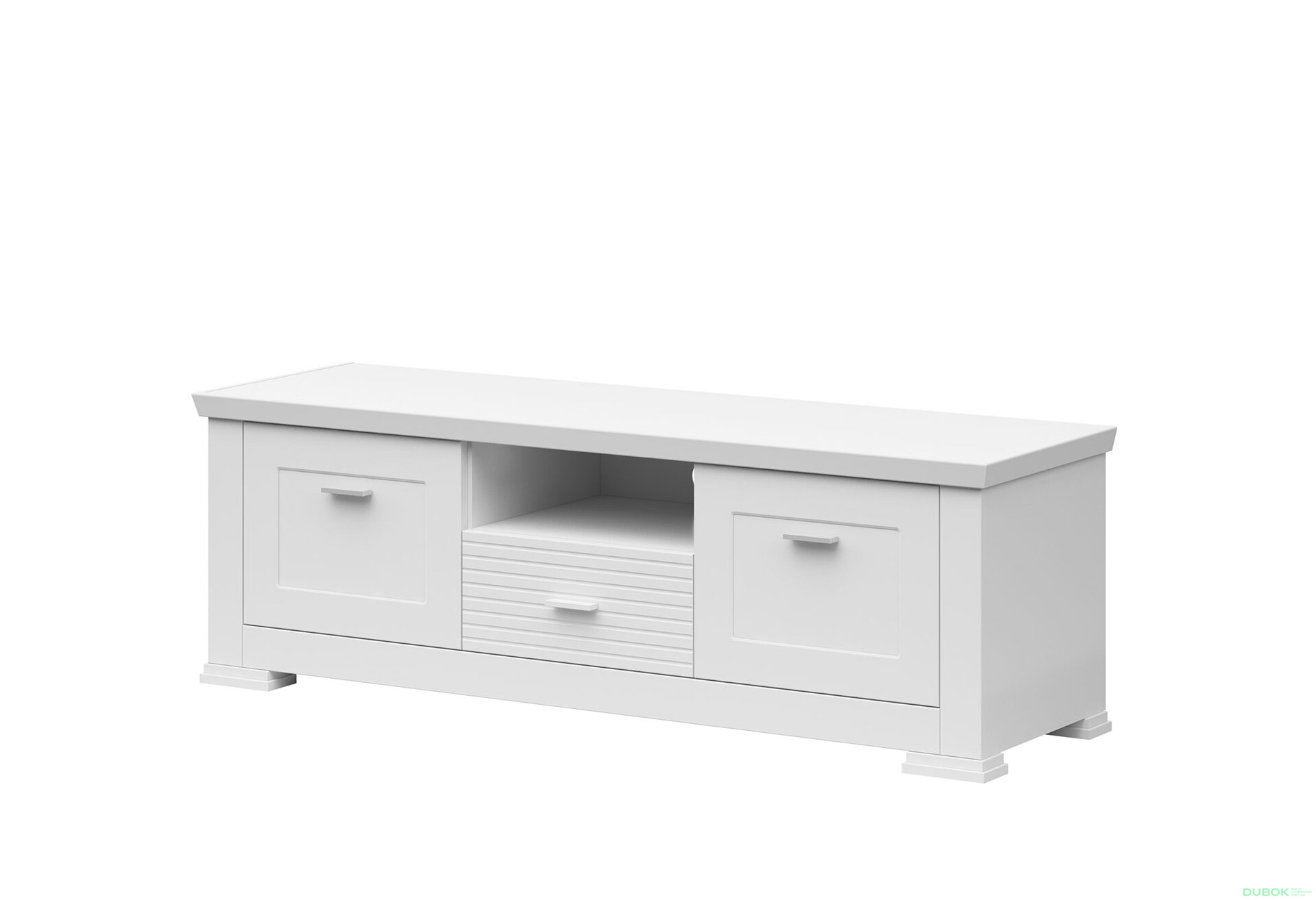 Obrázek 1 - TV stolek 2d1s/150 bílý Agnes