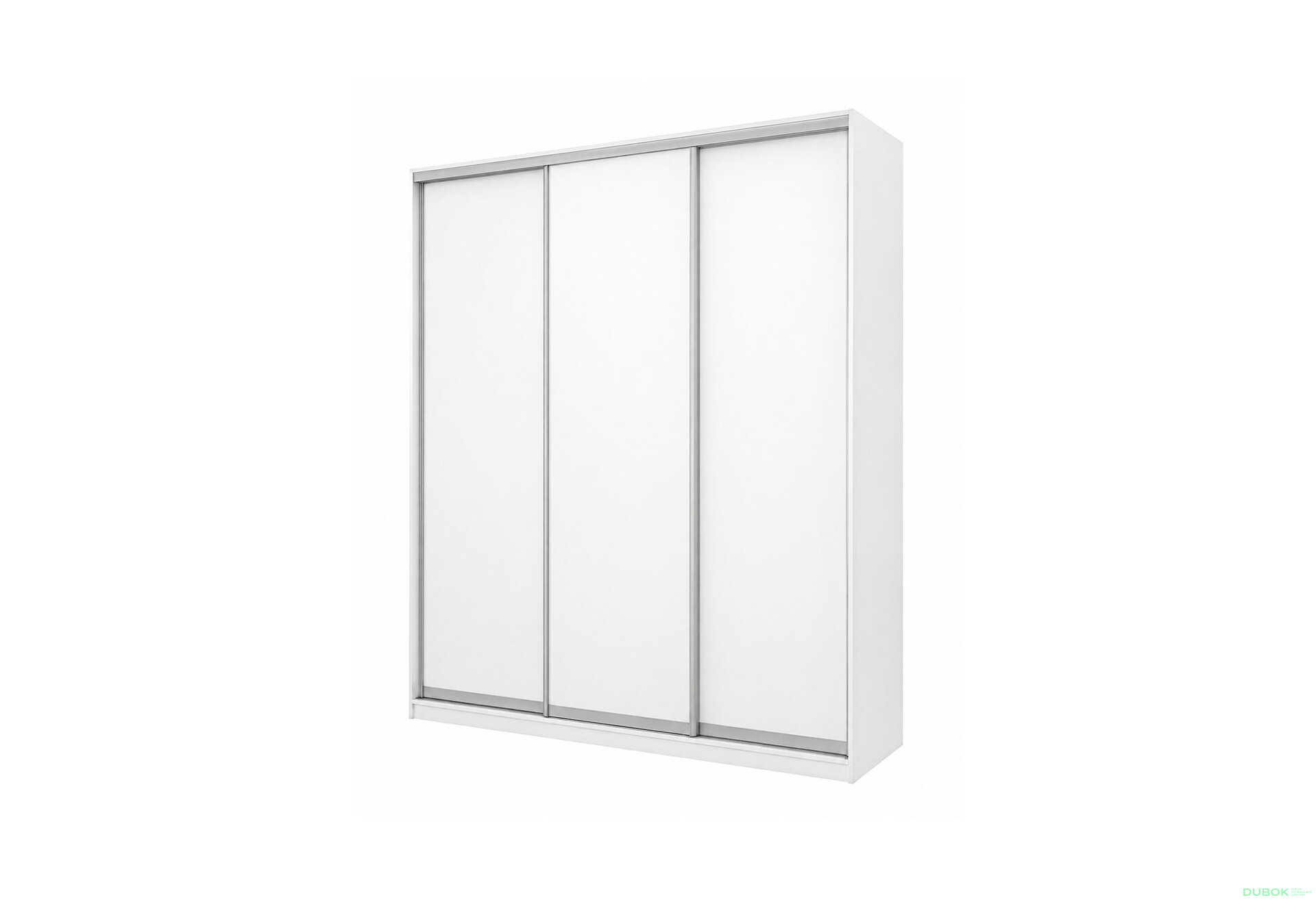 Obrázek 1 - Skříň 3D 2000x2400x600, 3 DTD, bílá AL
