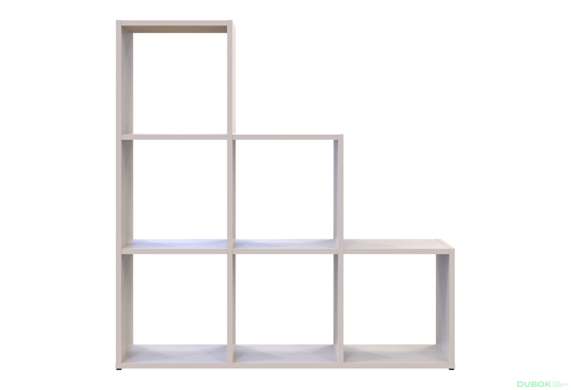 Obrázek 2 - Regál otevřený Step 3х3 102.6х28.8х106.1 kašmír