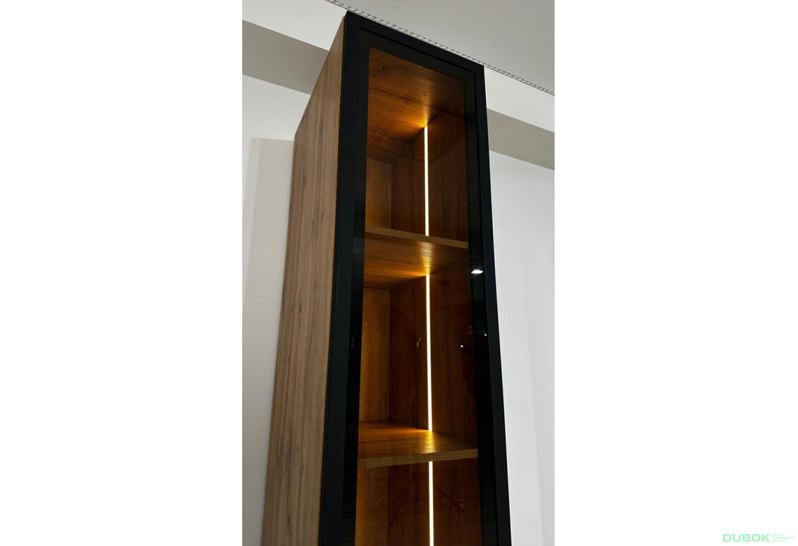 Obrázek 8 - Modul s osvětlením (v-2200*400) dub apalačský Space
