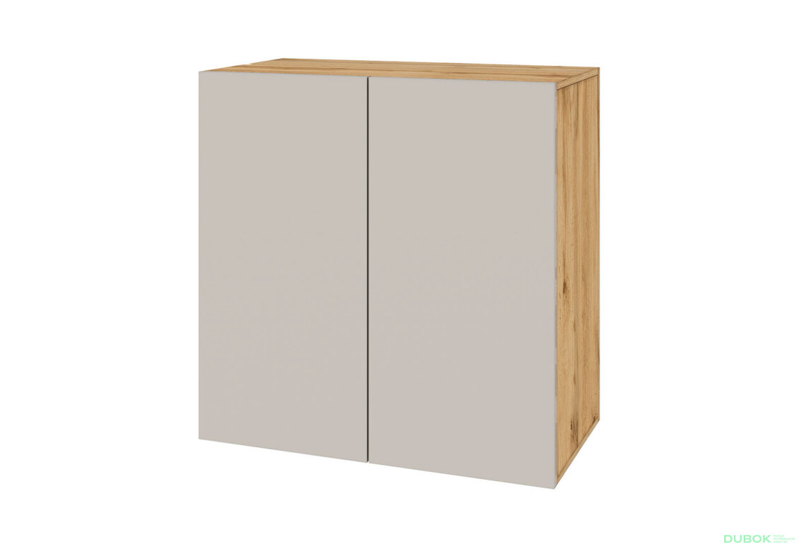 Komoda 2D 80 cm dub apalačský / kašmír Space