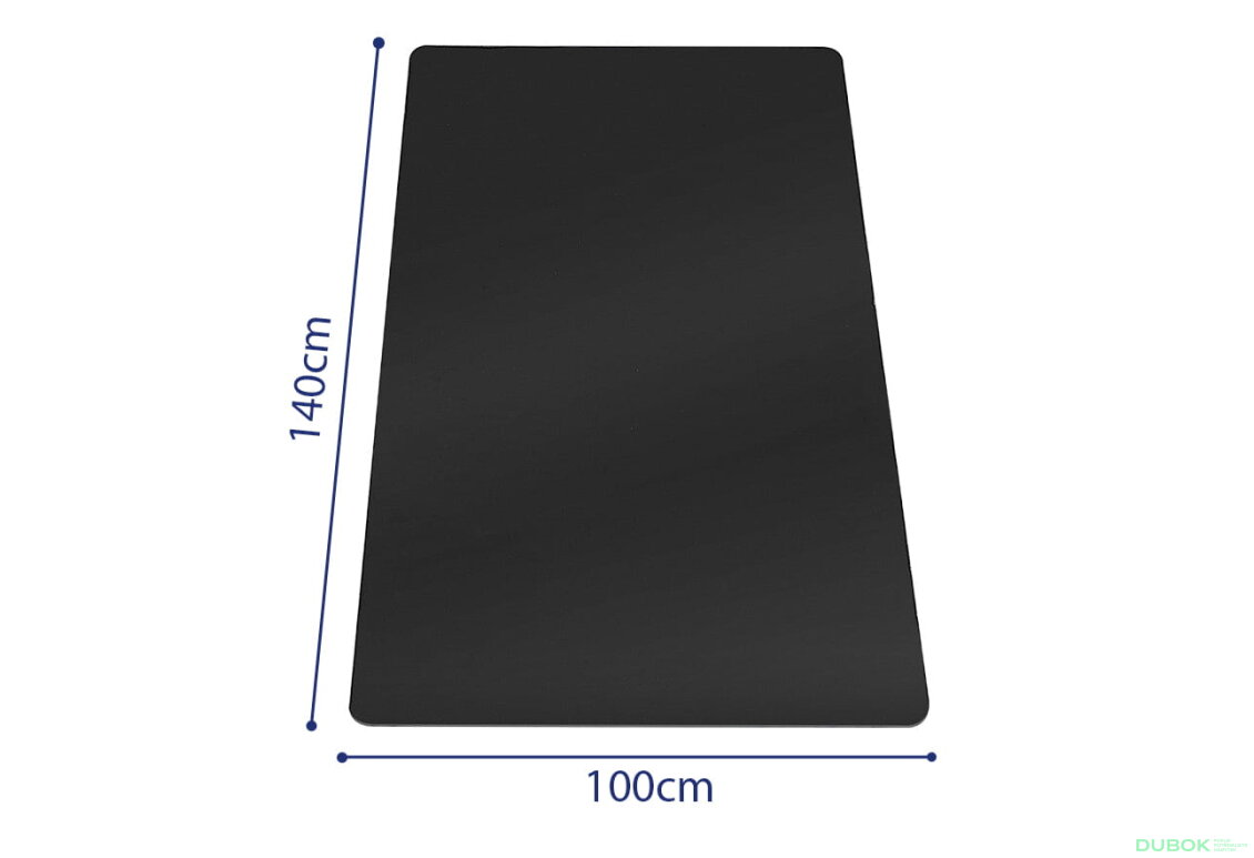 Obrázek 2 - Podložka PVC 140x100cm - černá