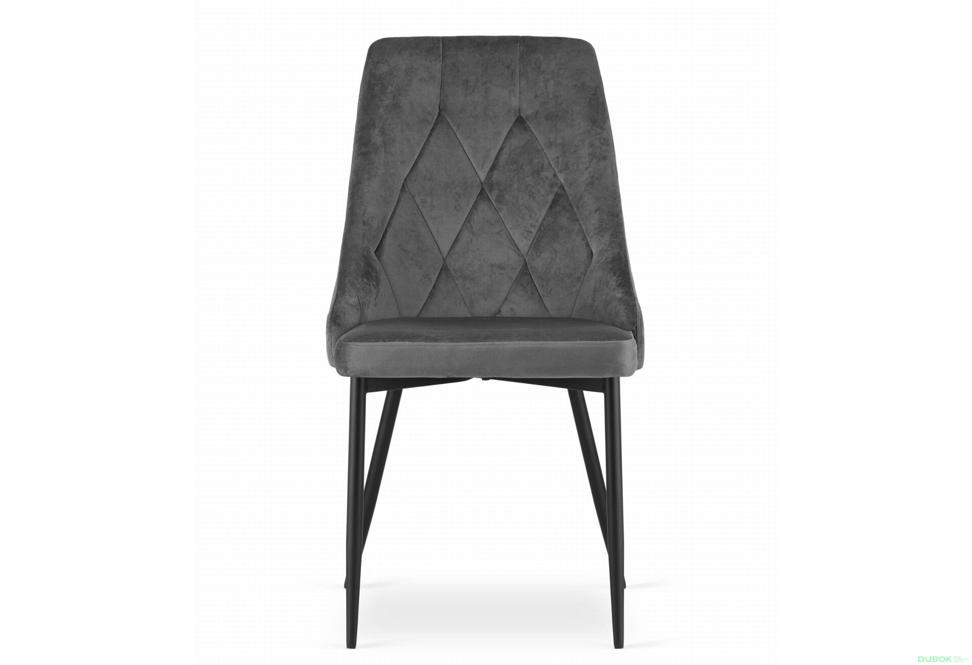 Obrázek 2 - Židle IMOLA - tmavě šedý samet x 1