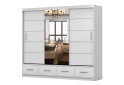 Obrázek 1 - Skříň Florence 3D 250 bílý mat