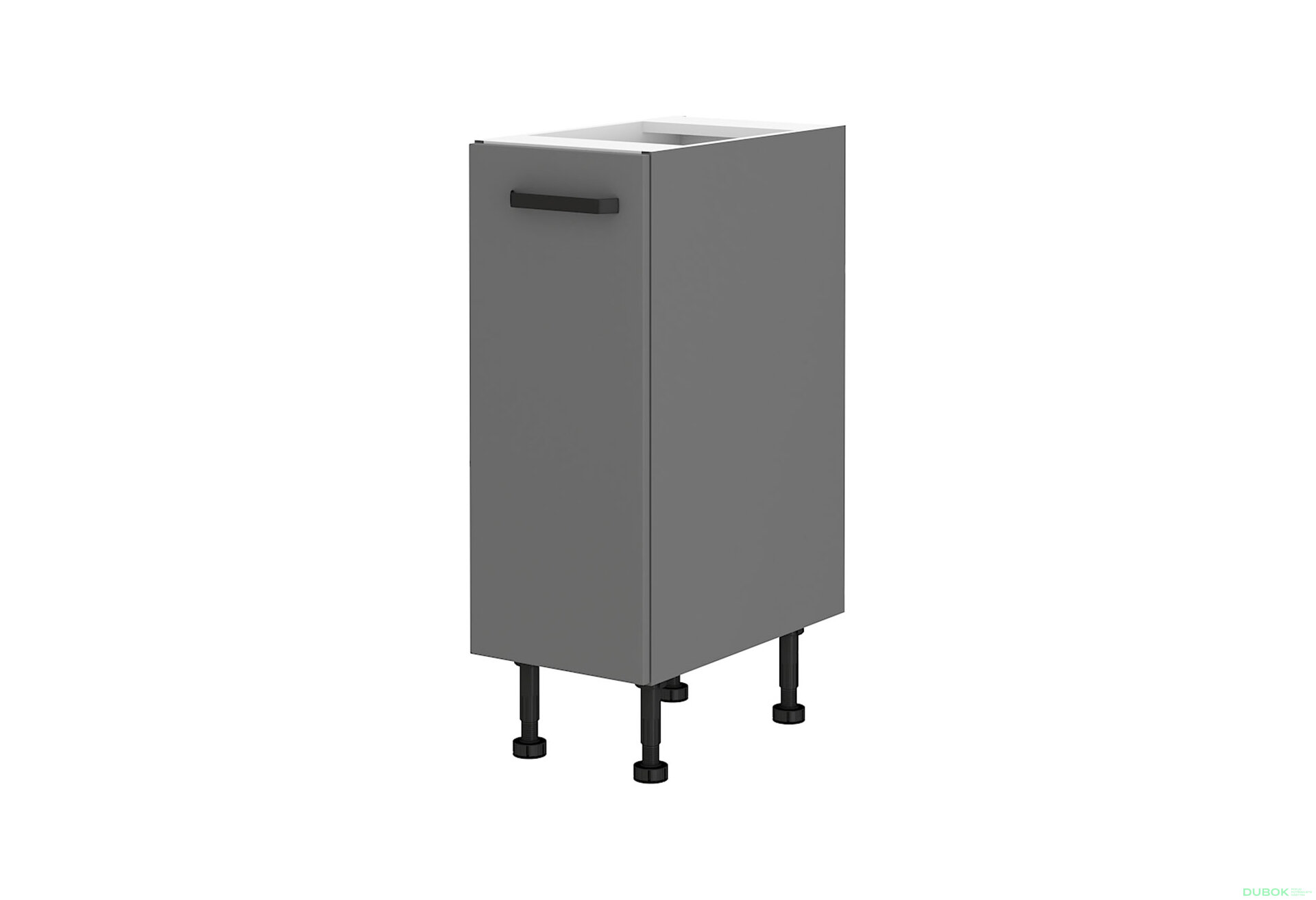 Obrázek 5255 - Kuchyňská sestava 2.5x2.8 m Nessa antracit