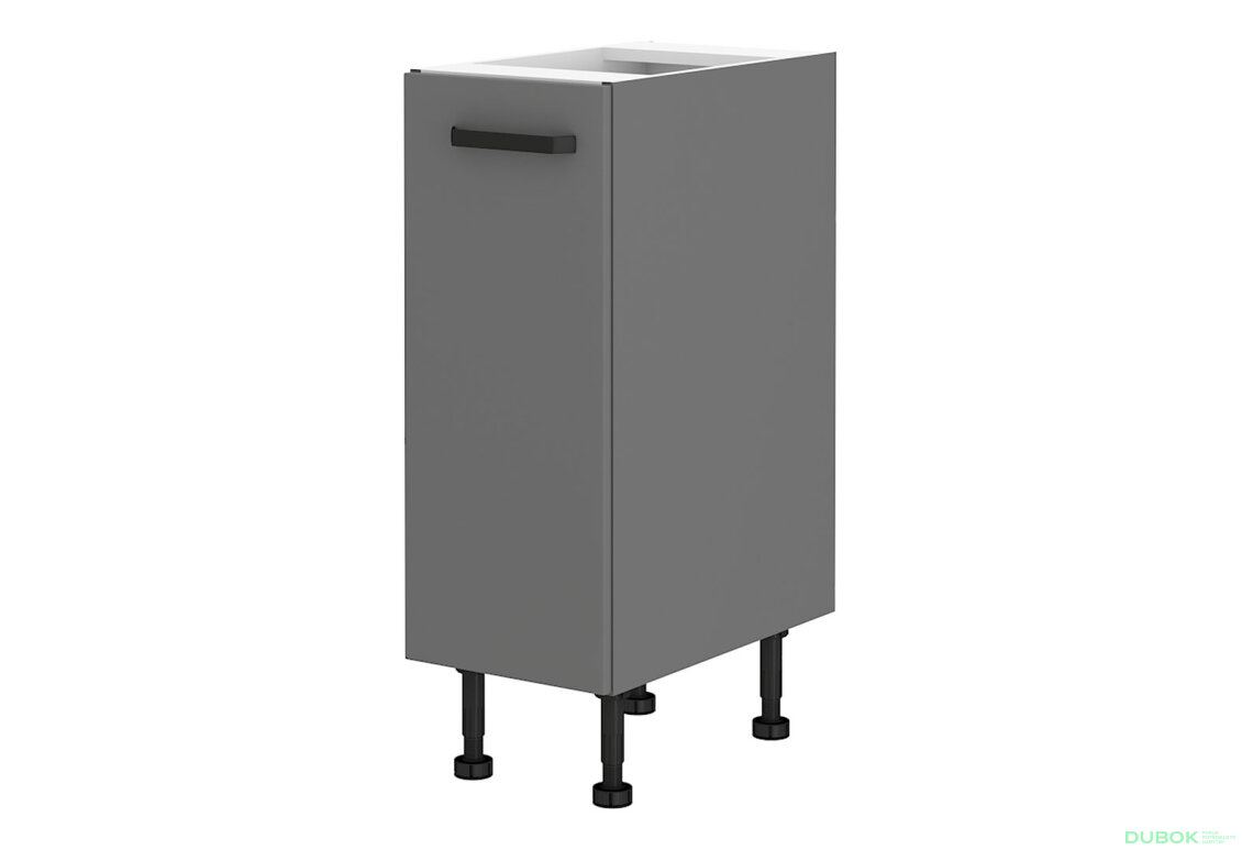 Obrázek 5255 - Kuchyňská sestava 2.5x2.8 m Nessa antracit