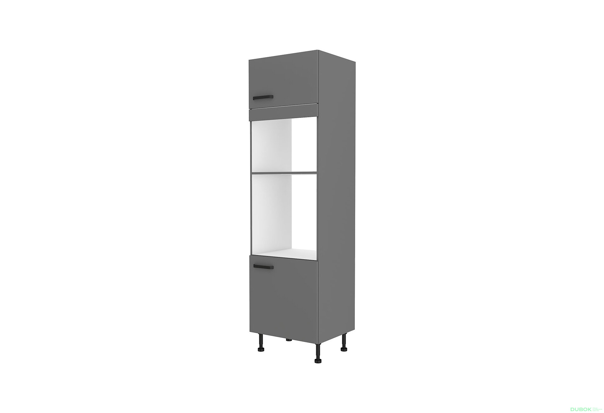 Obrázek 5261 - Kuchyňská sestava 2.5x2.8 m Nessa antracit