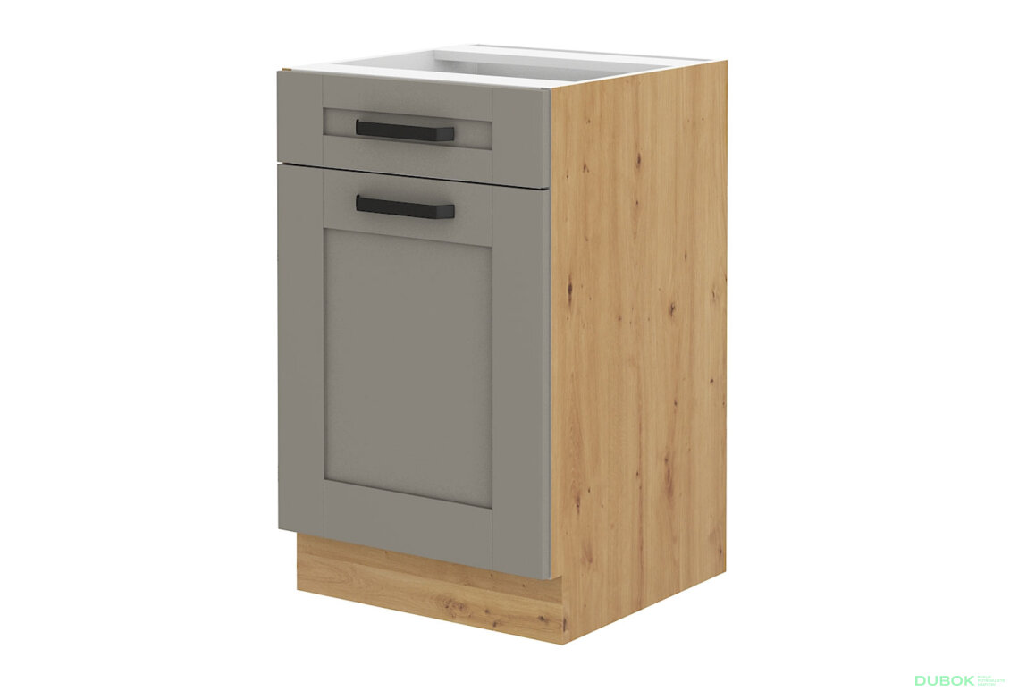 Obrázek 4599 - Kuchyňská sestava 1.5 m Luna artisan / clay grey