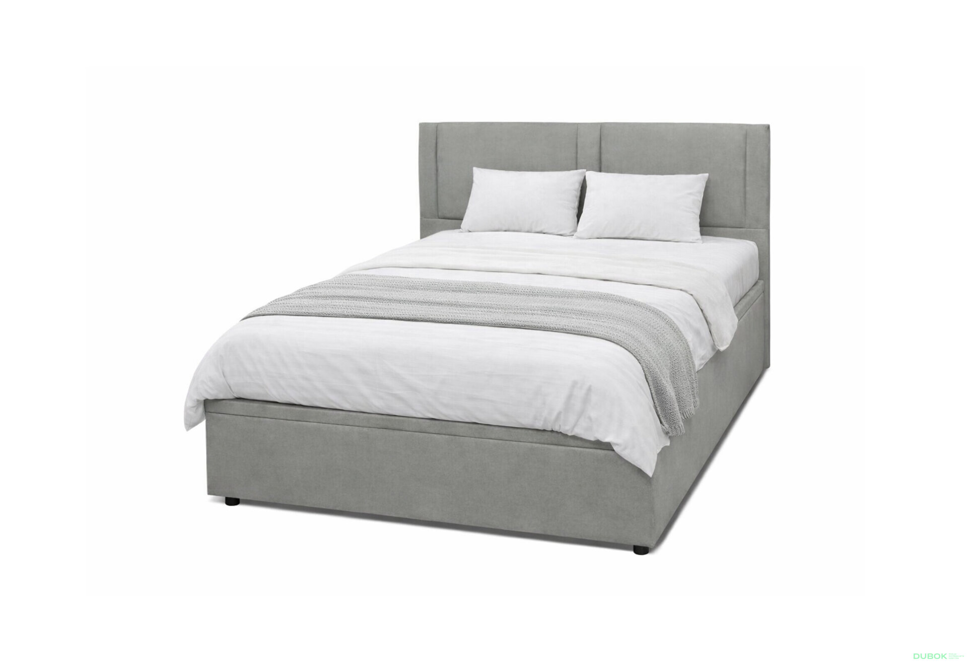 Obrázek 1 - Postel Fro Sol 160x200 s roštem, úložným prostorem Mono 246, šedá