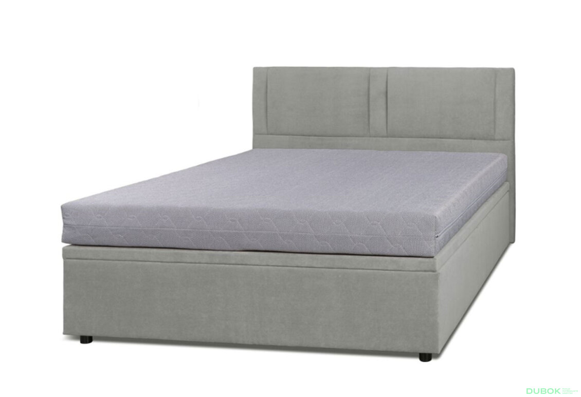 Obrázek 10 - Postel Fro Sol 160x200 s roštem, úložným prostorem Mono 246, šedá