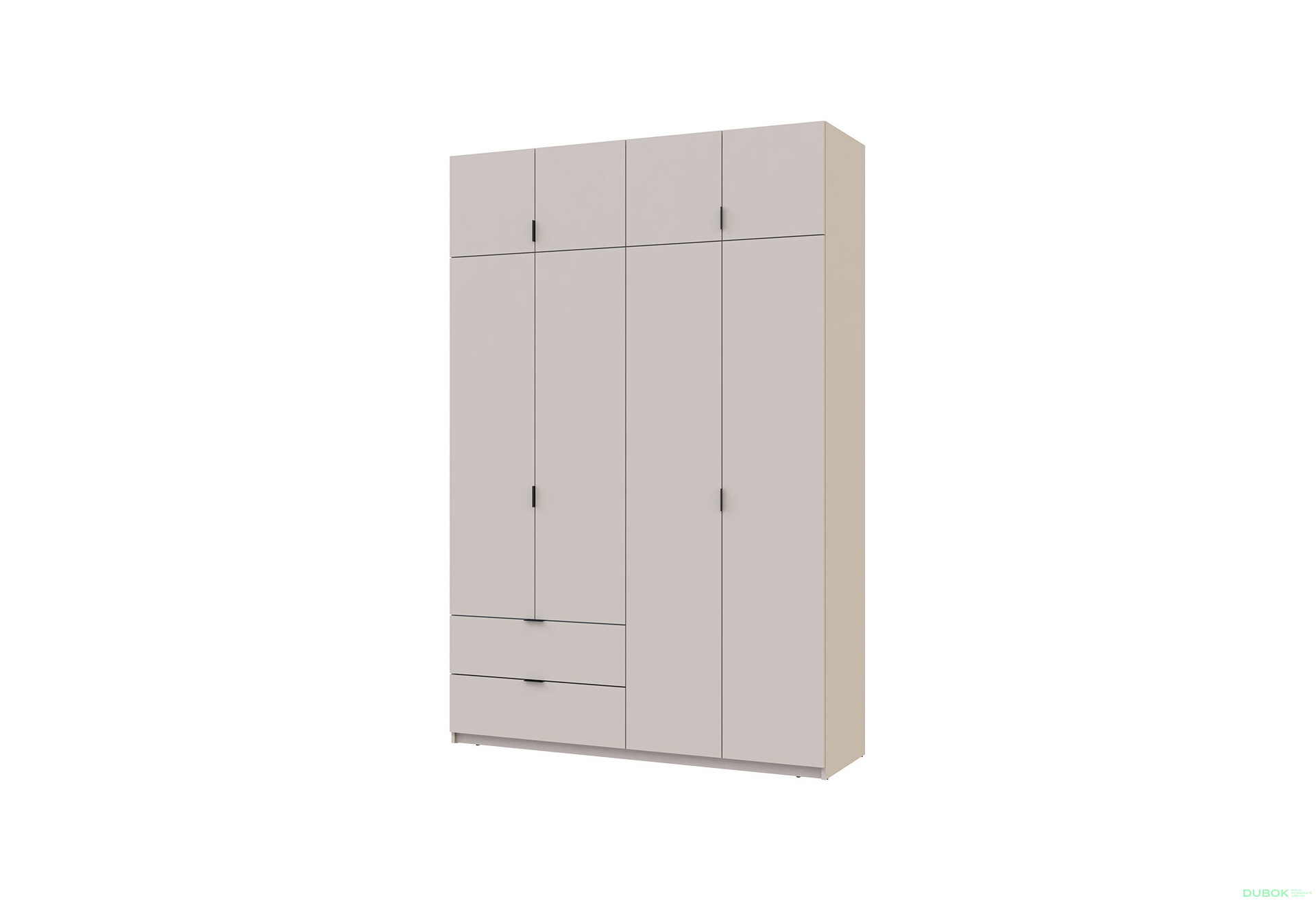 Obrázek 7203 - Skříň Lukas 3+4 DT 280 kašmír