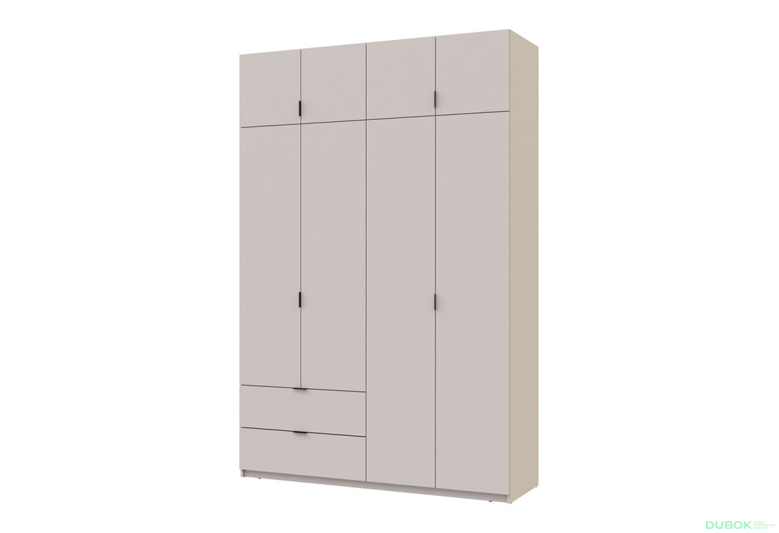Obrázek 7203 - Skříň Lukas 3+4 DT 280 kašmír