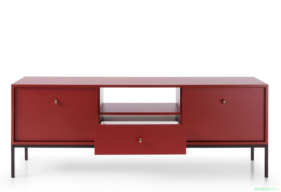 Obrázek 3 - TV stolek MRTV154 Mono bordo