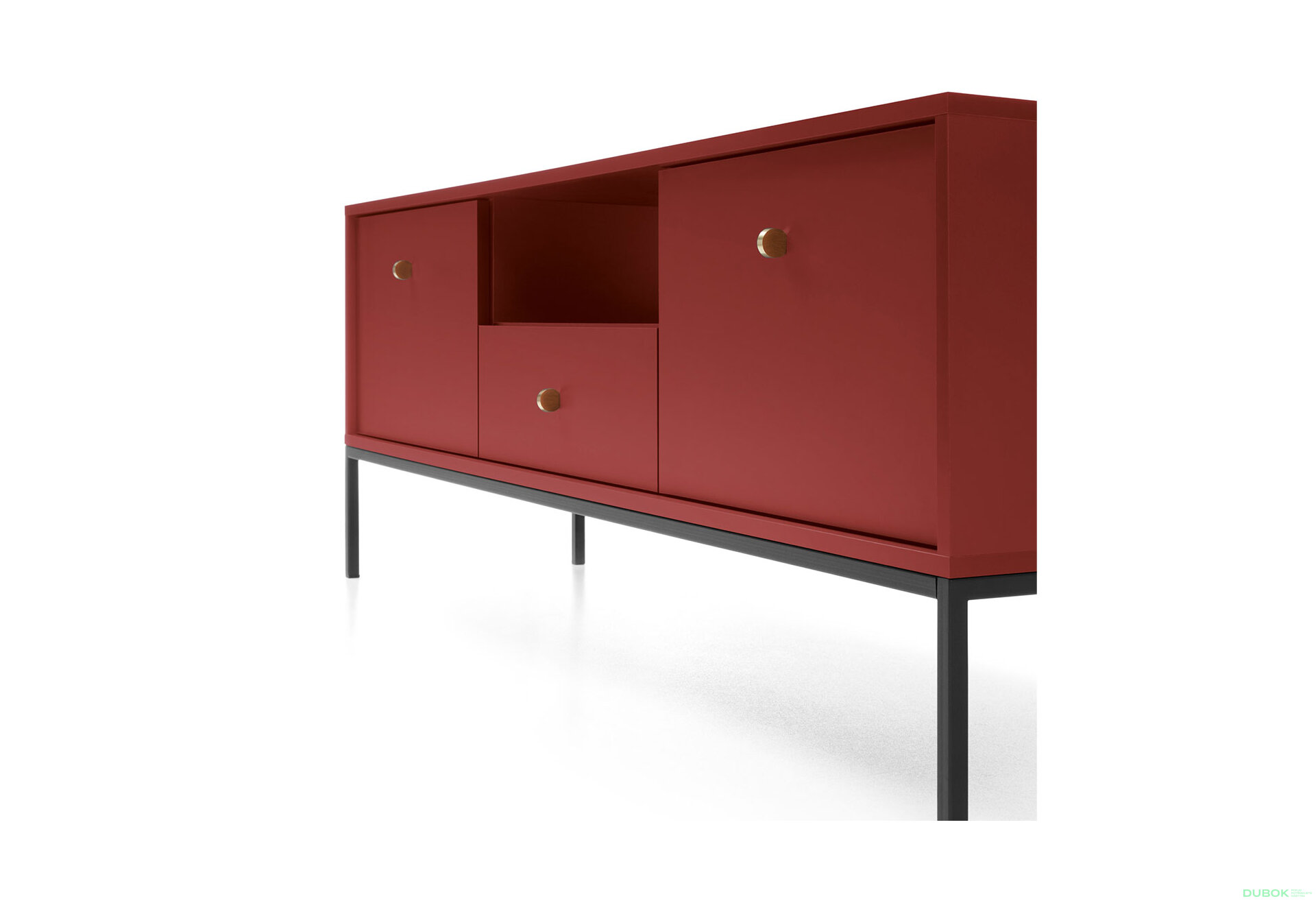 Obrázek 6 - TV stolek MRTV154 Mono bordo
