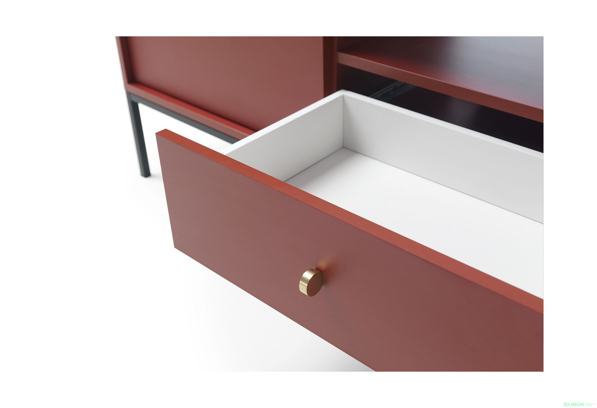 Obrázek 9 - TV stolek MRTV154 Mono bordo