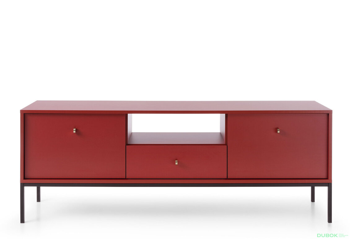 Obrázek 2 - TV stolek MRTV154 Mono bordo