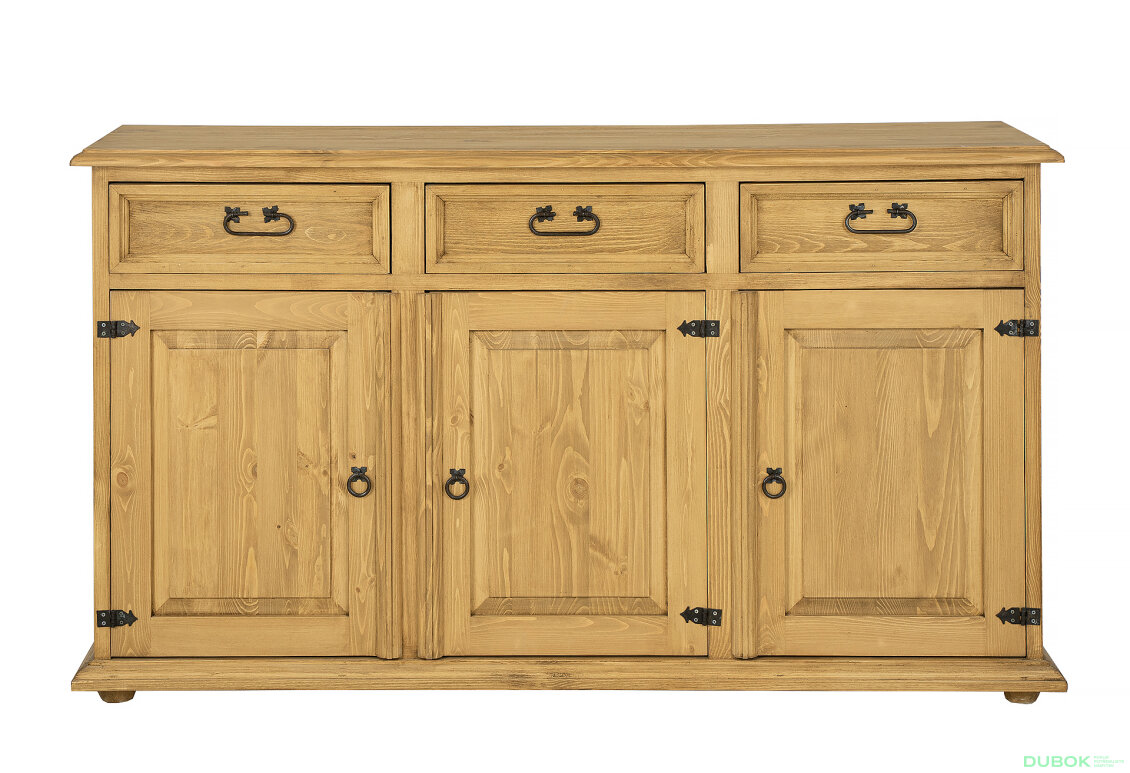 Obrázek 2 - Komoda 3d3s medová borovice Classic Wood