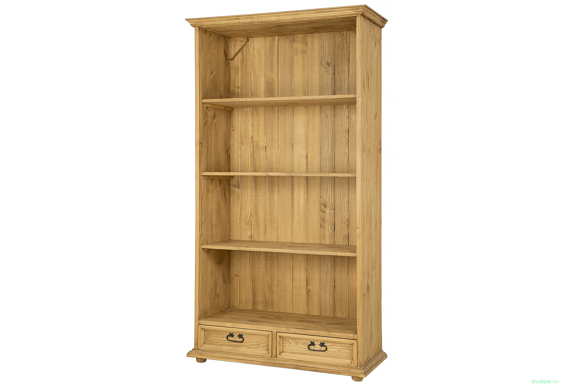 Obrázek 1 - Regál otevřený 100 medová borovice Classic Wood