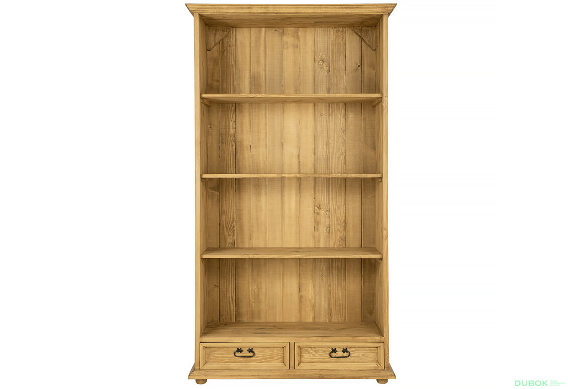 Obrázek 2 - Regál otevřený 100 medová borovice Classic Wood
