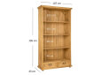 Obrázek 4 - Regál otevřený 100 medová borovice Classic Wood