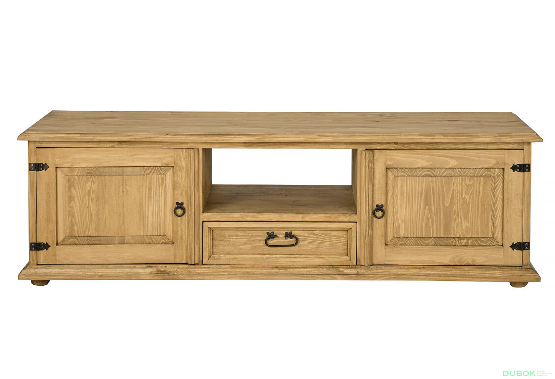 Obrázek 2 - TV stolek 2d1s/165 medová borovice Classic Wood