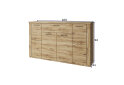Obrázek 2 - Komoda 4d1s dub navarra Doorset