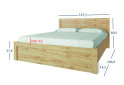 Obrázek 3 - Postel 160x200 dub navarra Doorset