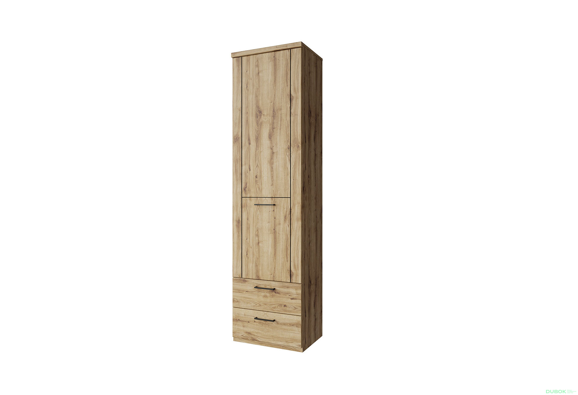 Obrázek 1 - Regál 1d2s dub navarra Doorset