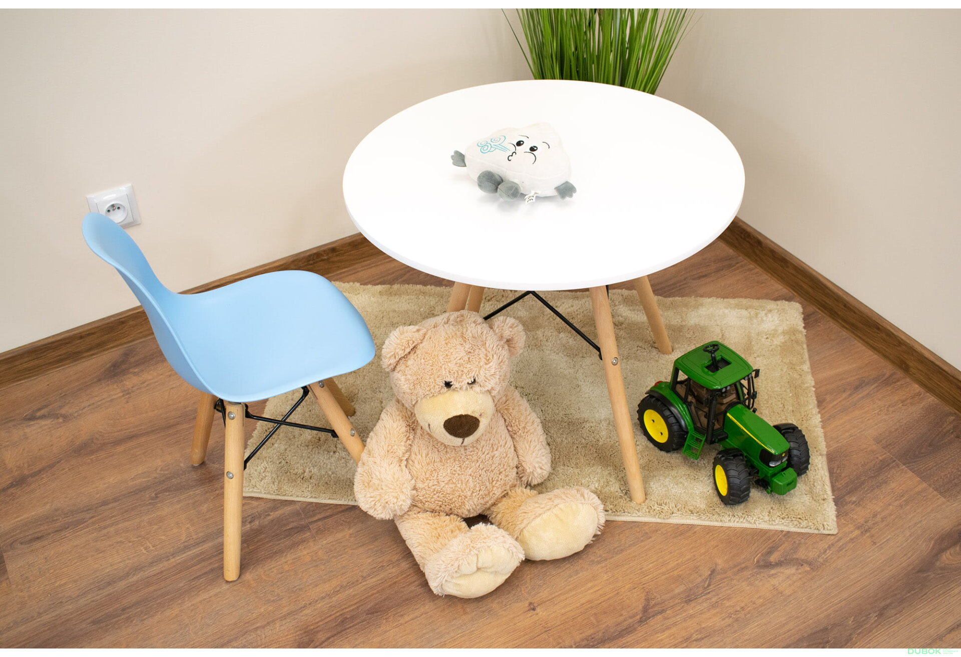 Obrázek 8 - Židle ZUBI - modrá x 1