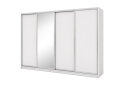 Obrázek 1 - Skříň s posuvnými dveřmi 3000x2200x600 3LTD 1 zrcadlo nymphaea alba, profil stříbrný
